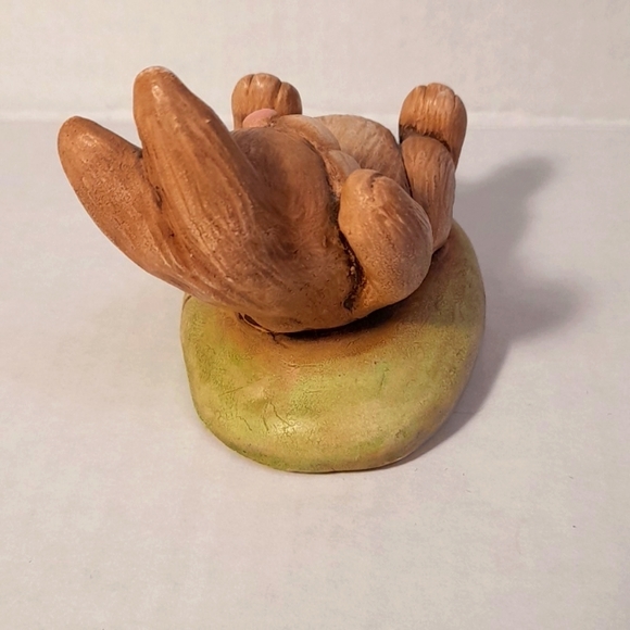 ๐ Adorable Vintage Benji Bunny Rabbit England Stoneware Figurine - Picture 3 of 4